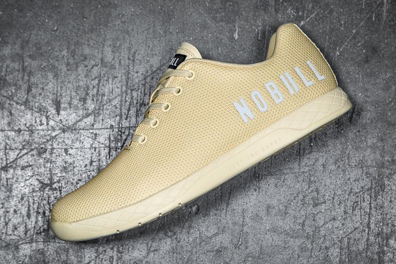 Light / Yellow Nobull Vanilla Women's Trainers | CA K1904O